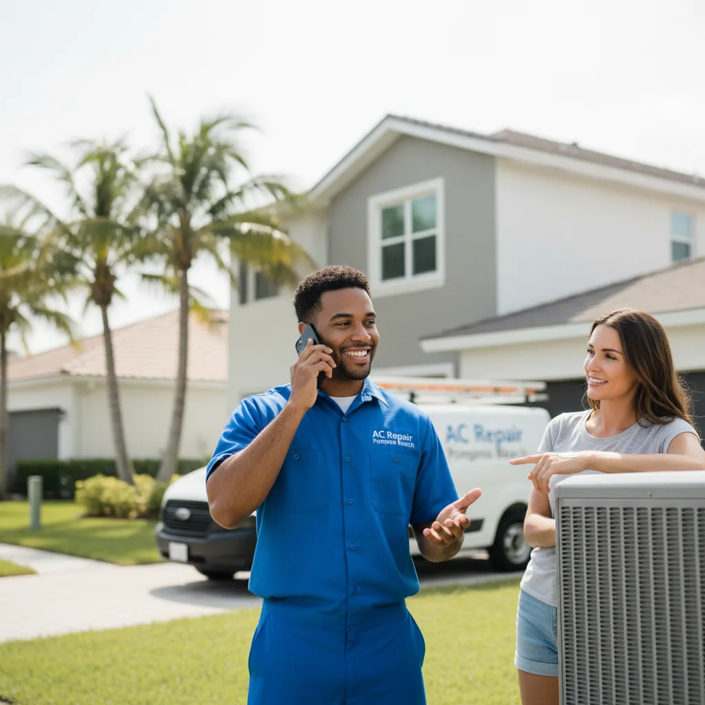 AC Repair Pompano Beach customer support in Rowland Heights